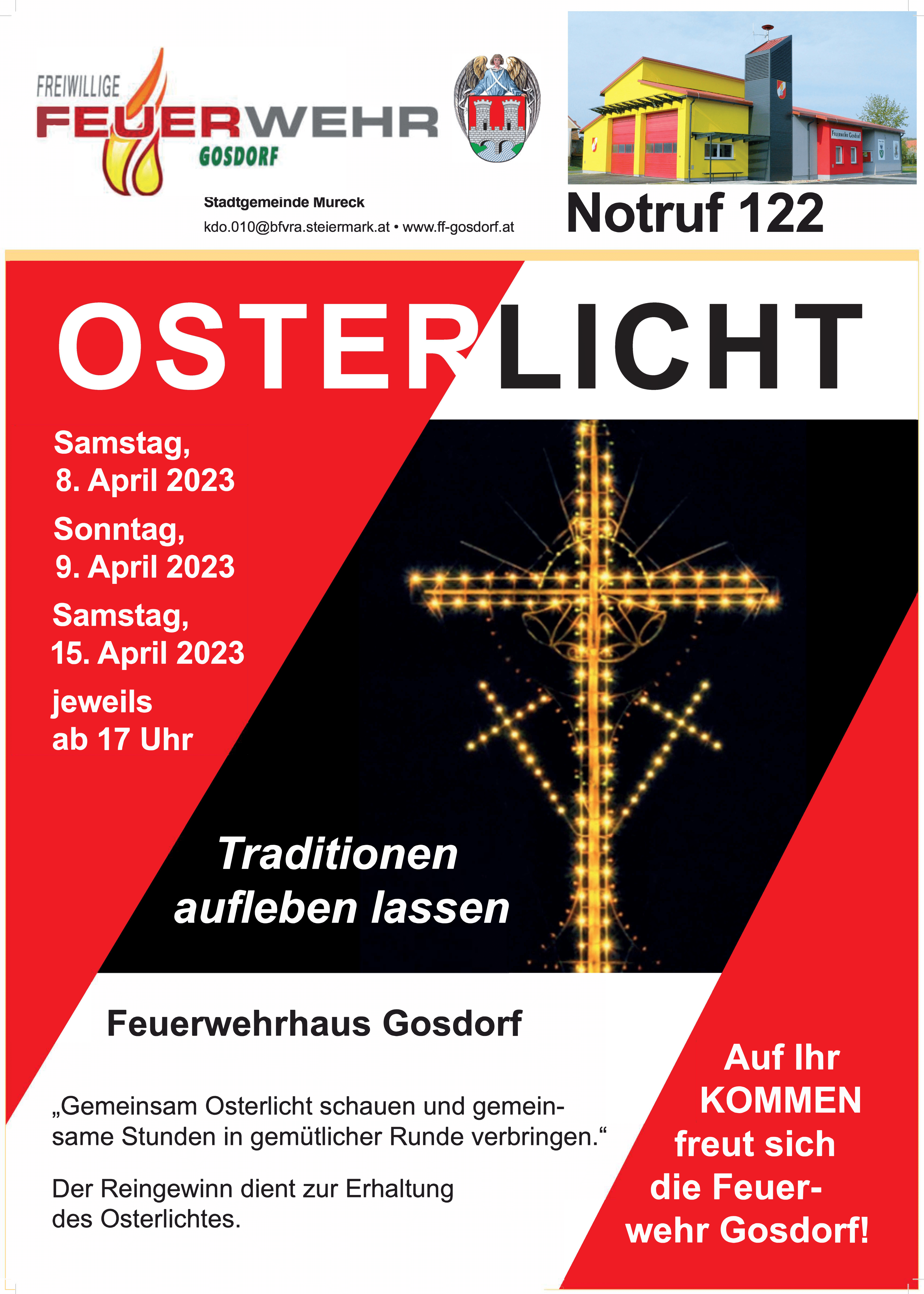 Plakat A2 Osterlicht 2023 Druck 1